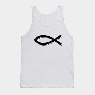 Jesus christ - Team Jesus - Jesus Fish Tank Top